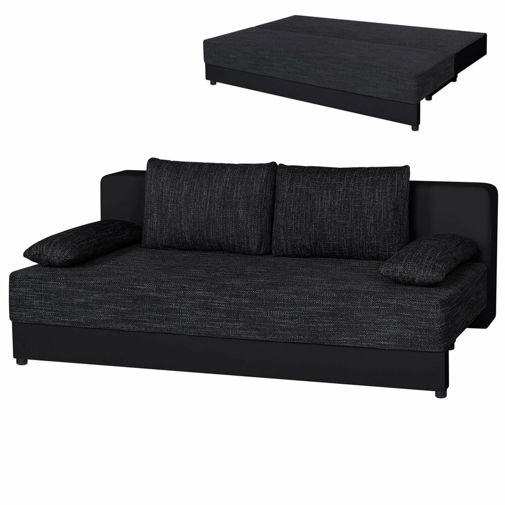Boxspringsofa schwarz Dauerschläfer Online bei ROLLER kaufen