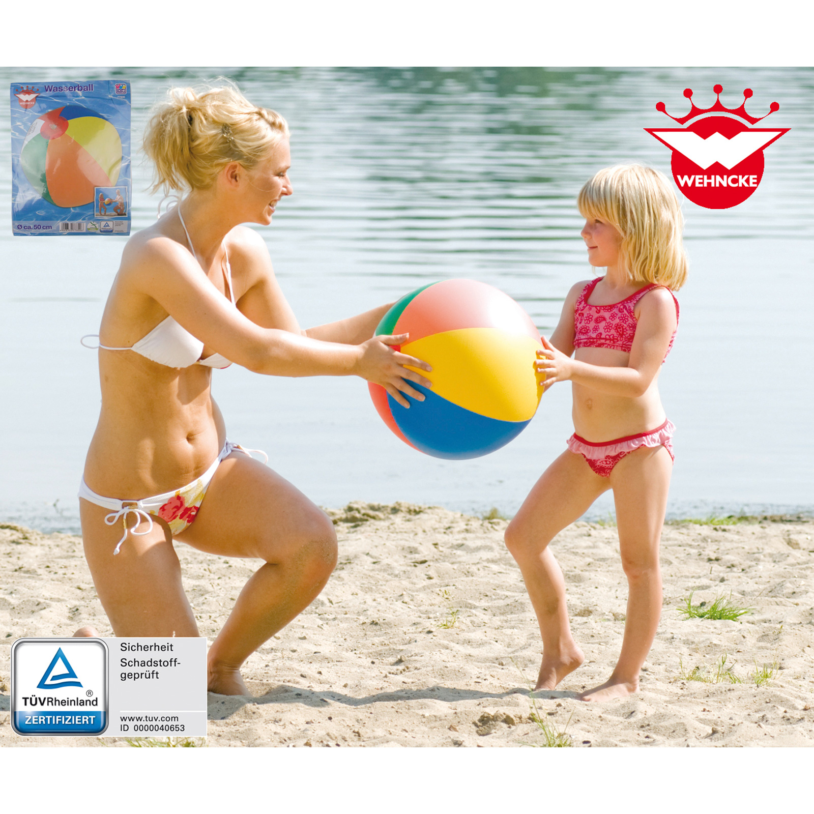 Wasserball - multicolor - Ø 50 cm