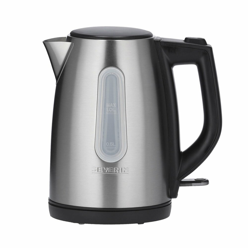 SEVERIN Wasserkocher WK 3469 Edelstahlschwarz 1 Liter Online bei