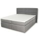 Boxspringbett - hellgrau - H3 - 180x200 cm