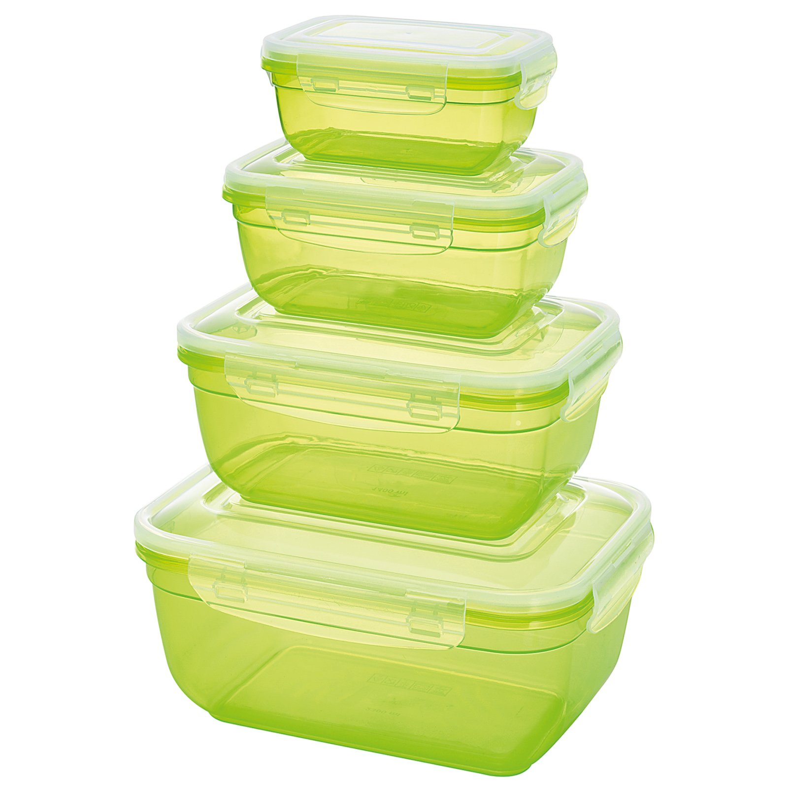 Vorratsdosen-Set - grün - rechteckig | Vorratsdosen & Gläser | Dosen