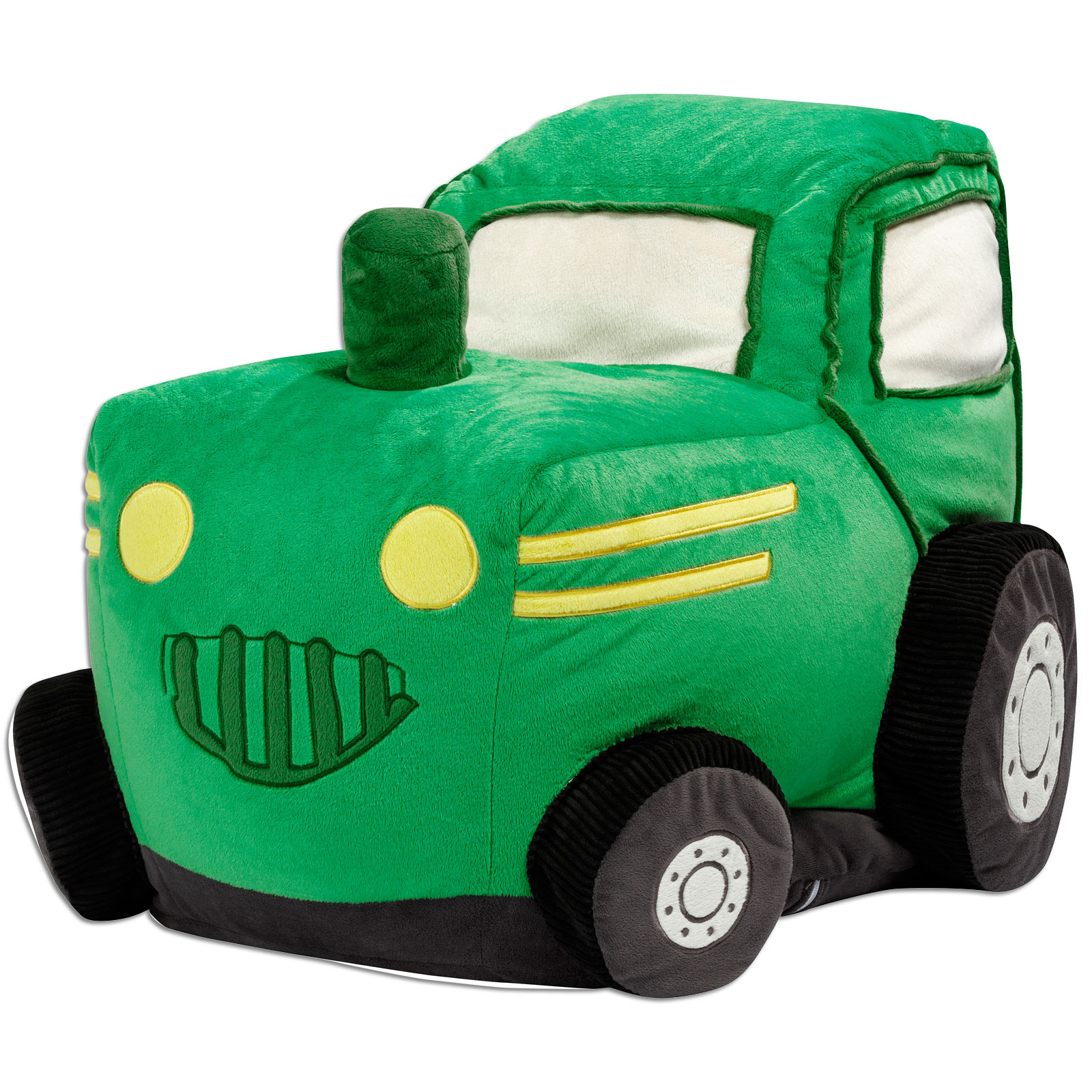Sitzsack - Traktor - grün - 60x45 cm
