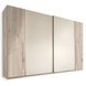 Schwebetürenschrank - Sandeiche-weiß - 316 cm