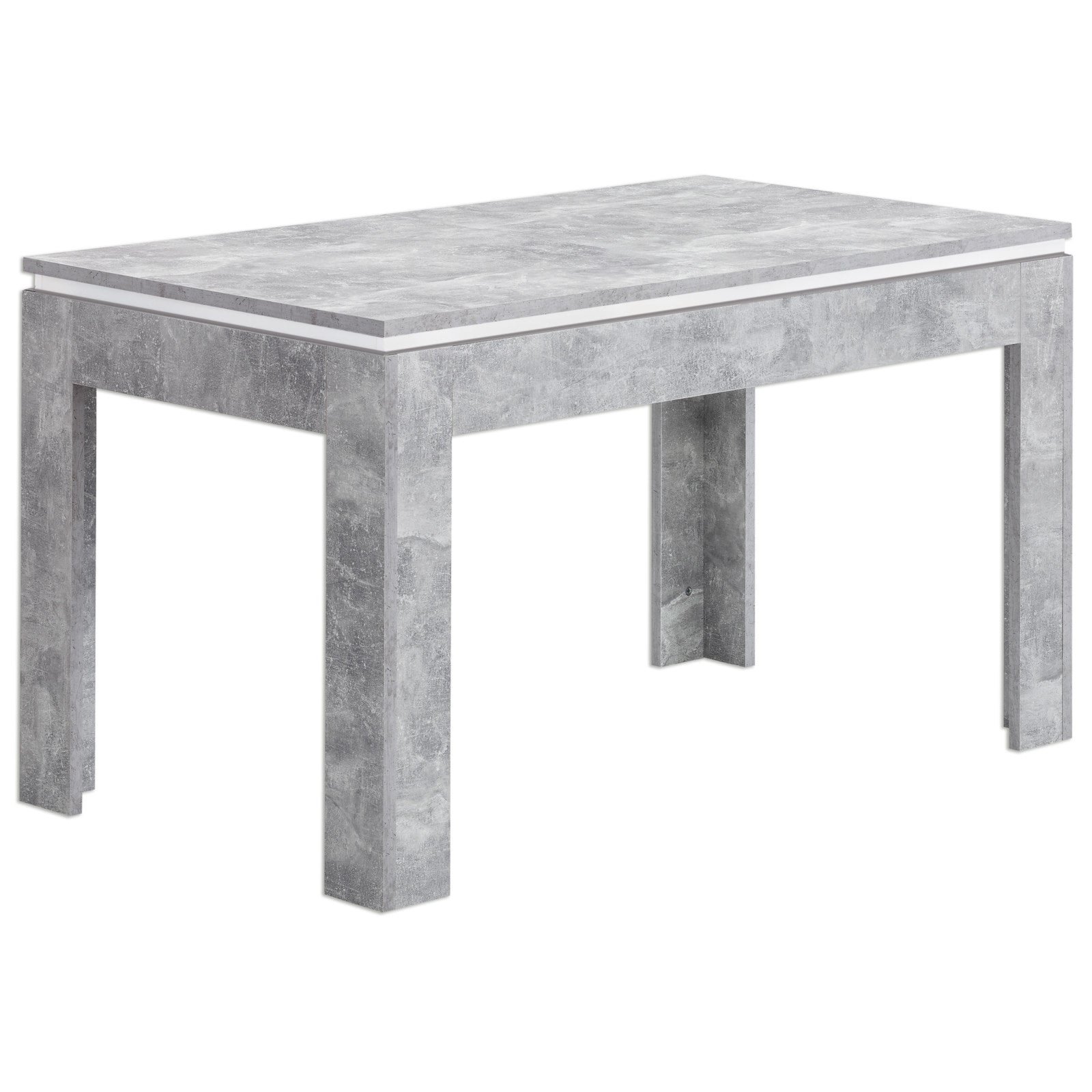 Esstisch STONE - Beton-weiß - ausziehbar | Esstische | Sitzen ... Esstisch STONE - Beton-weiß - ausziehbar | Esstische | Sitzen ...