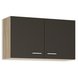 Oberschrank - anthrazit-Sonoma Eiche - 100x57 cm