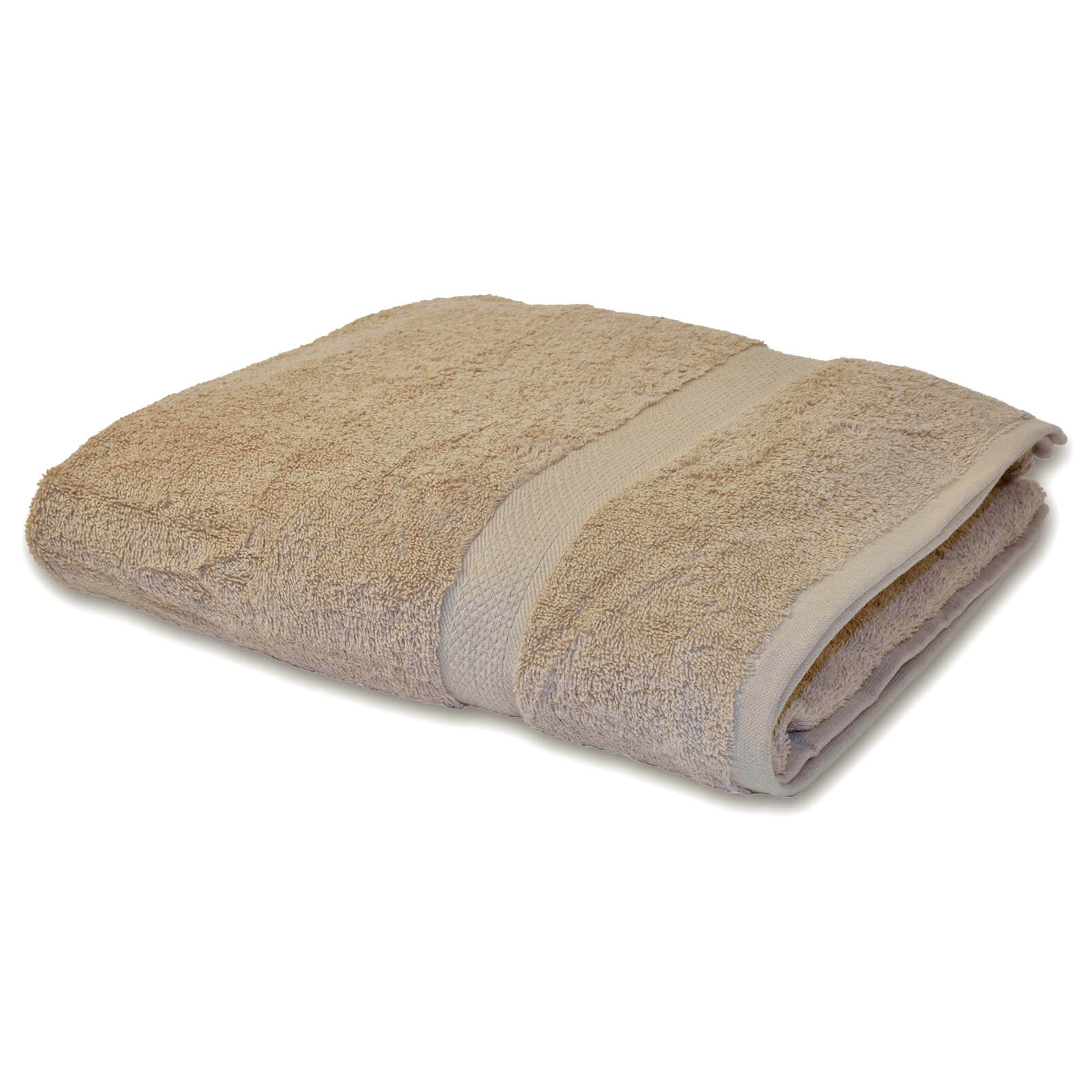 Badetuch - braun - 70x140 cm - Baumwolle