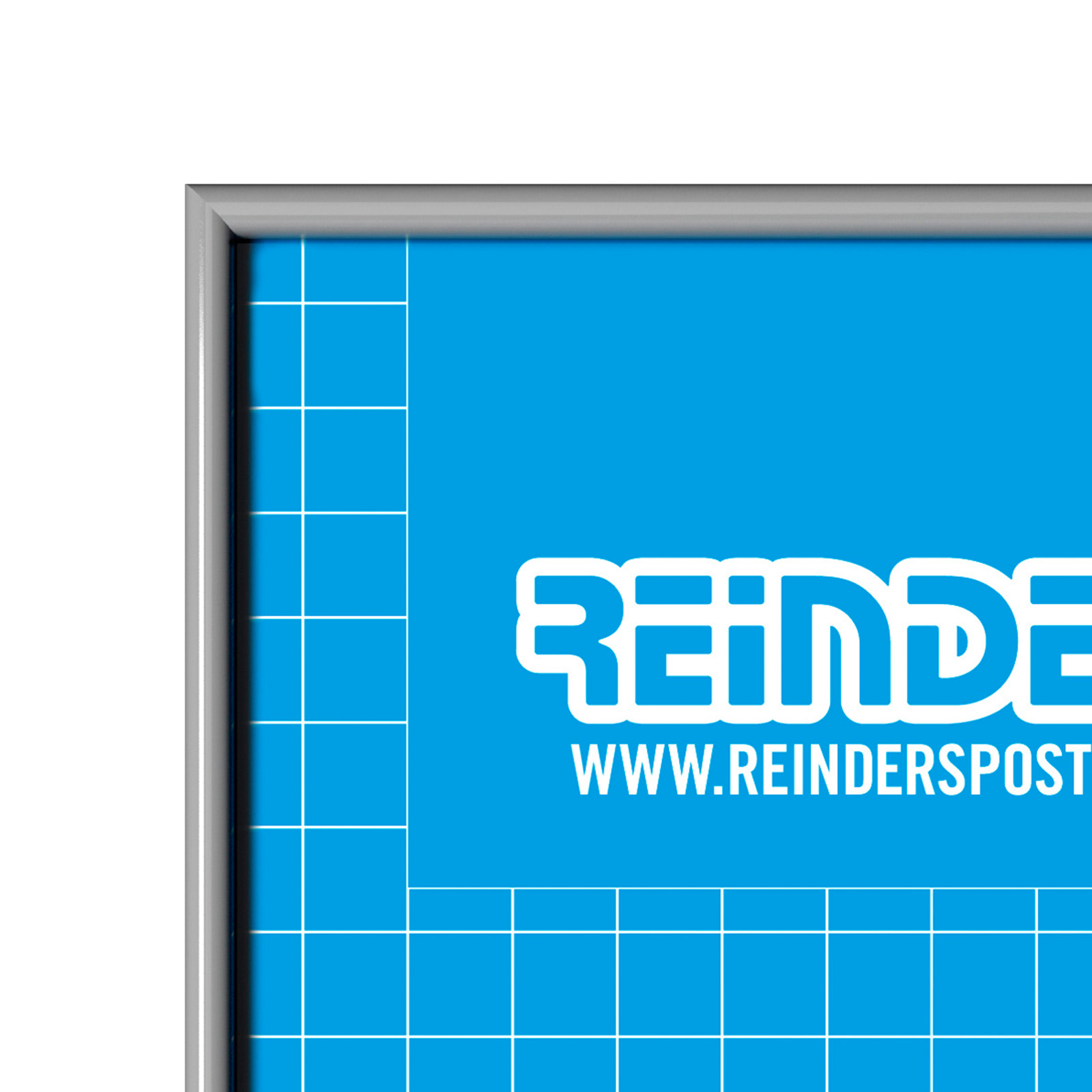 Poster-Bilderrahmen - silber - 40x50cm