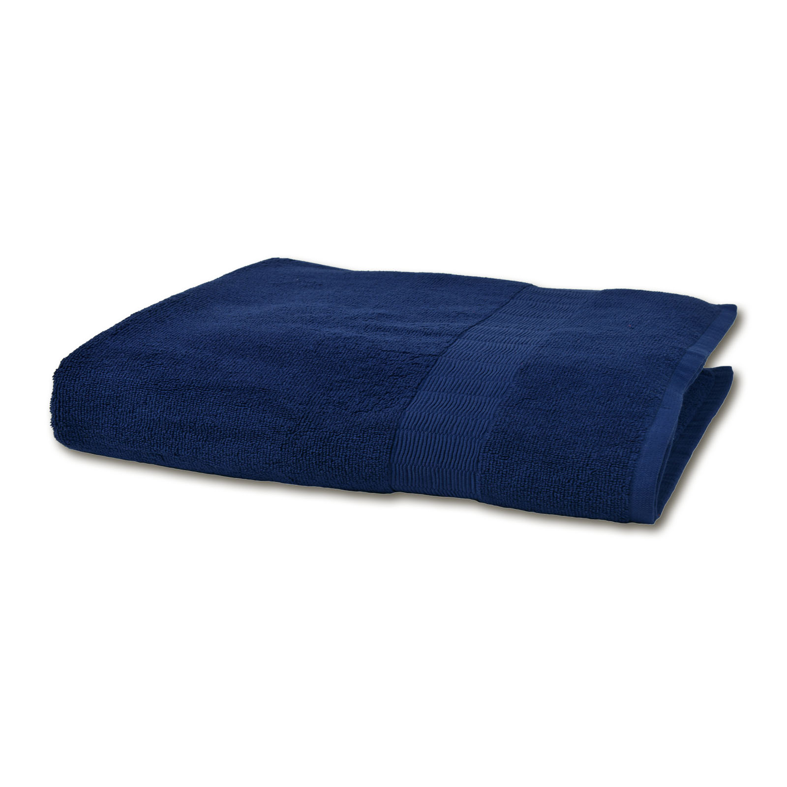 Handtuch - blau - Baumwolle - 50x100 cm