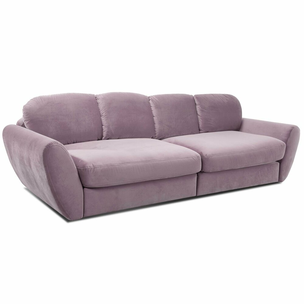 Big Sofa Flieder Samtstoff Online