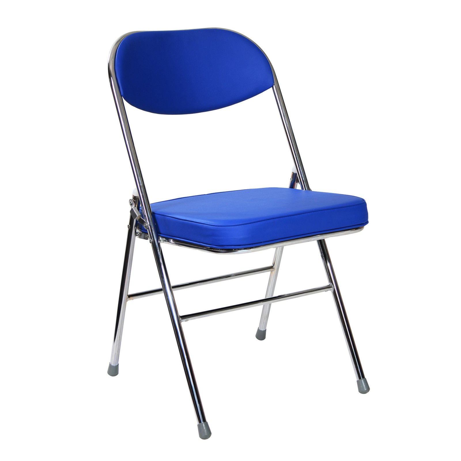 Klappstuhl AUSTIN - blau - Kunstleder | Klappstühle | Stühle | Stühle