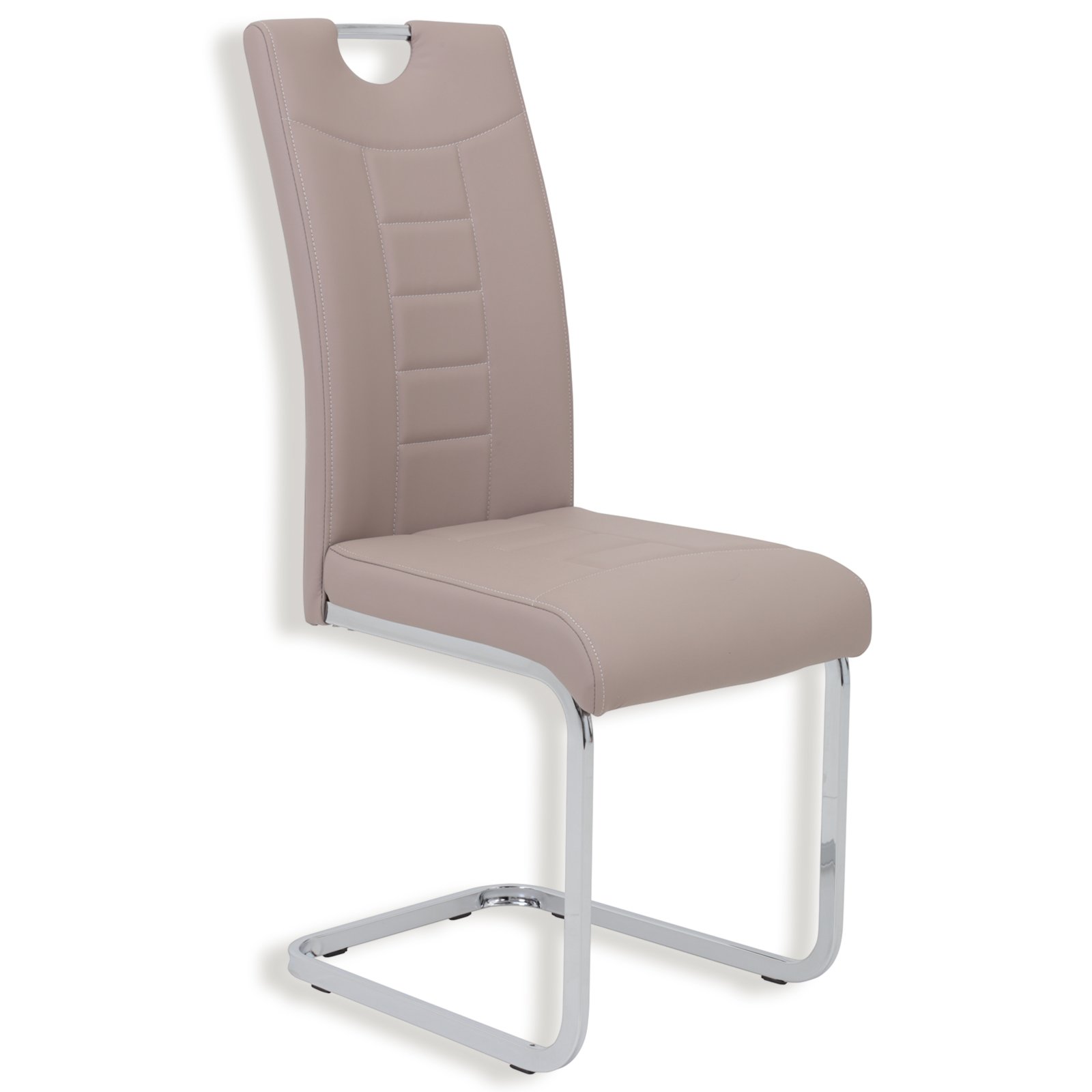 Schwinger RUBY S cappuccino Kunstleder Freischwinger Stühle