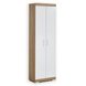 Garderobenhochschrank - Alteiche-weiß - 60 cm breit -0131010400