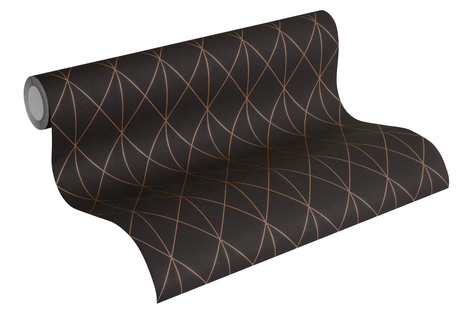A.S. Creation Vliestapete Designdschungel by Laura N.- gold metallic-schwarz - 10 Meter