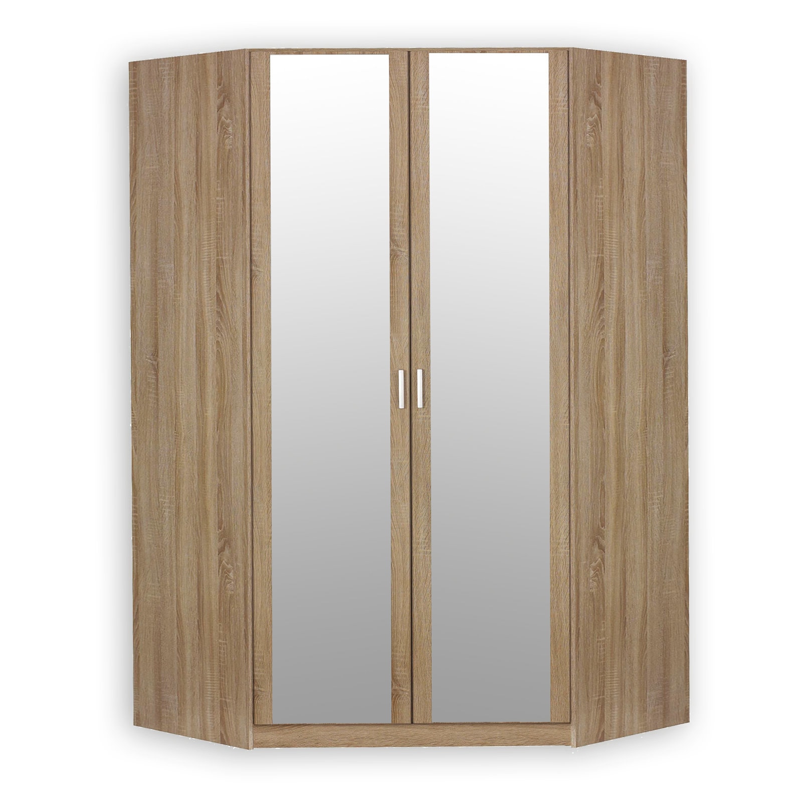 Eckkleiderschrank - Sonoma Eiche - 2-türig