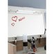 Schminkkommode - Sonoma Eiche-weiß - Beleuchtung - 65 cm breit