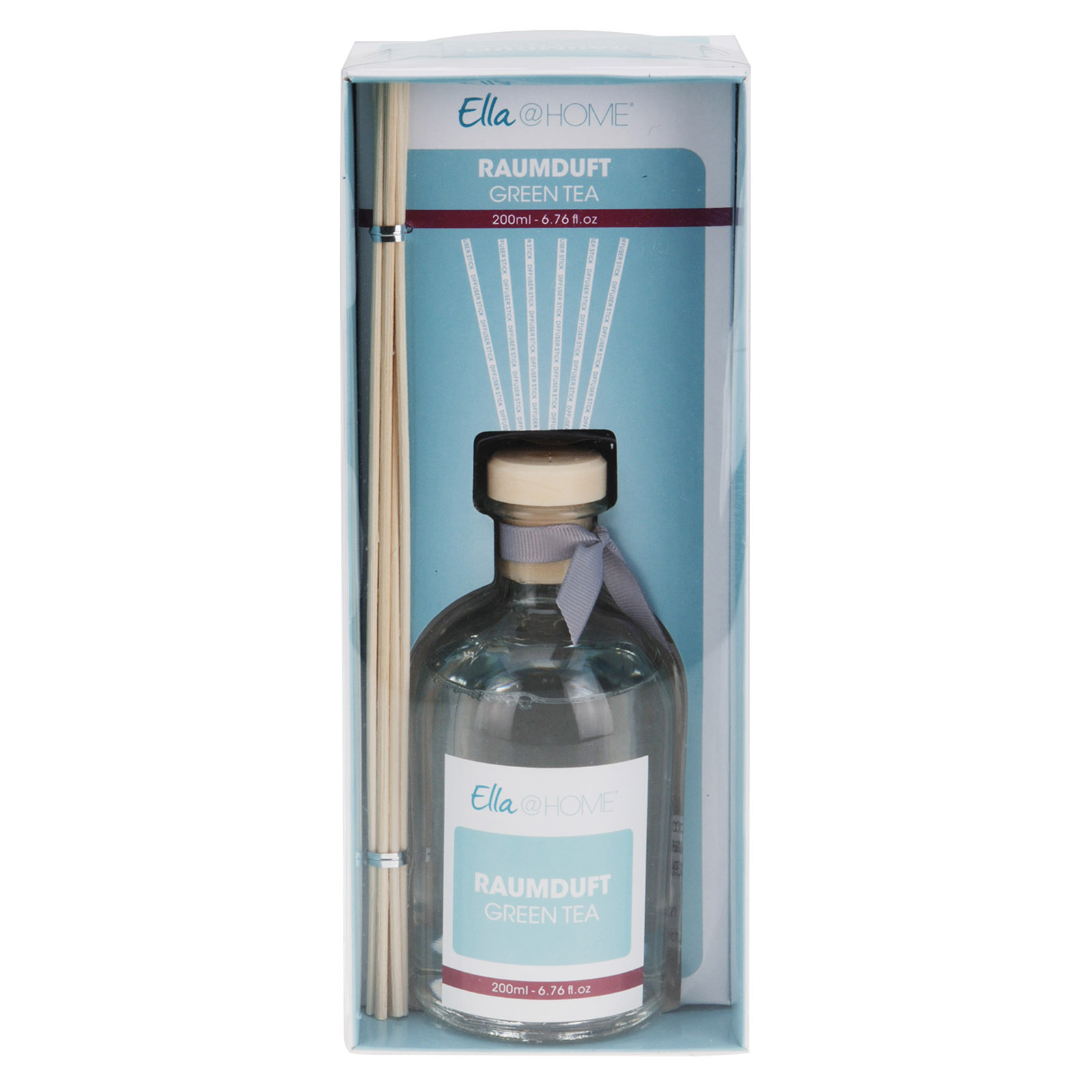 Ella@HOME Duft-Diffuser - mit Bambusstäbchen - sortiert - 200 ml