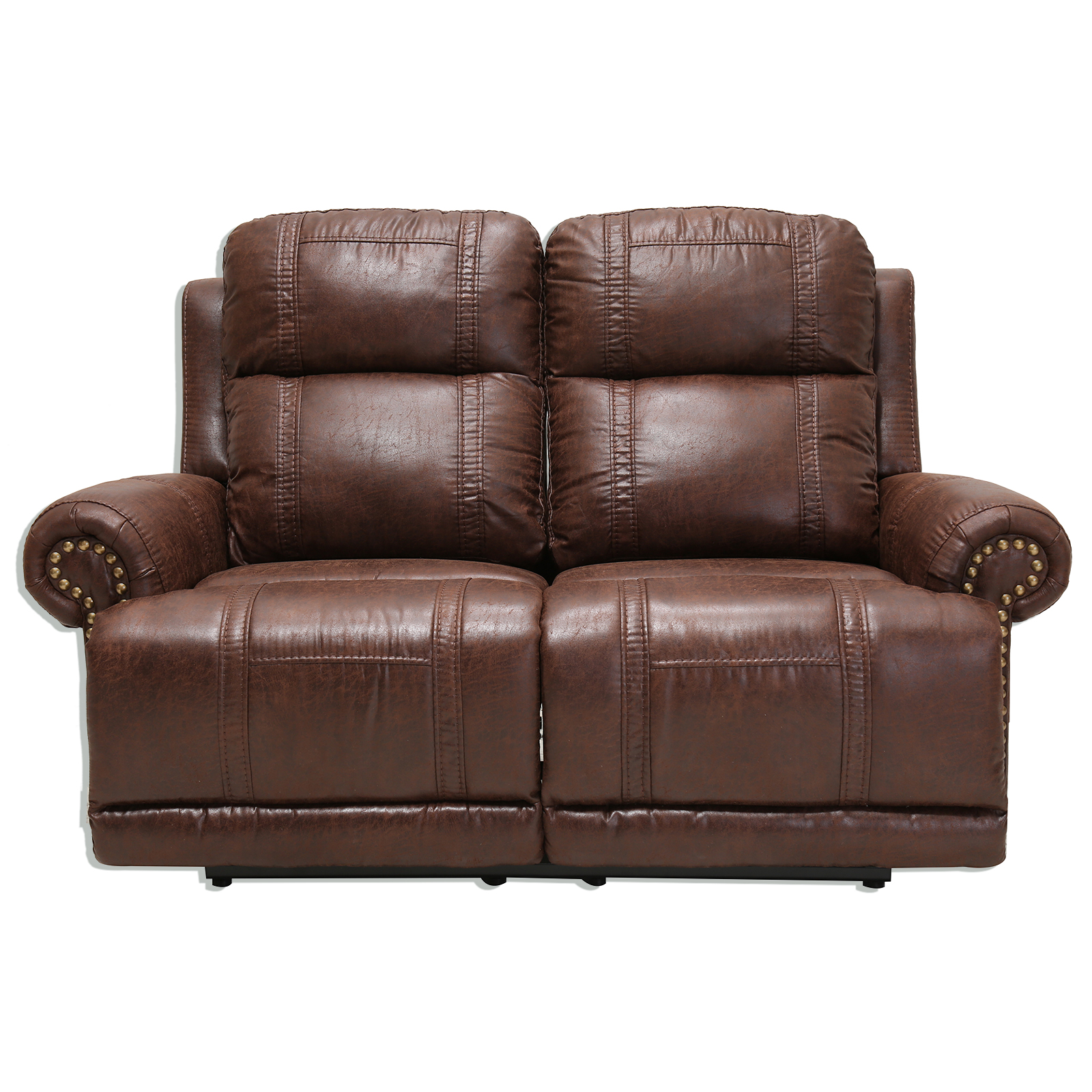 2-Sitzer-Sofa - braun - Relaxfunktion