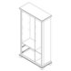 Vitrine - Pinie weiß - 113 cm breit