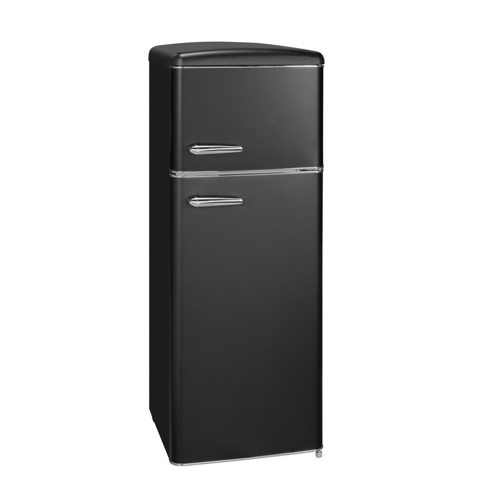 EXQUISIT Kühl/Gefrierkombination RKGC27045H160E schwarz E