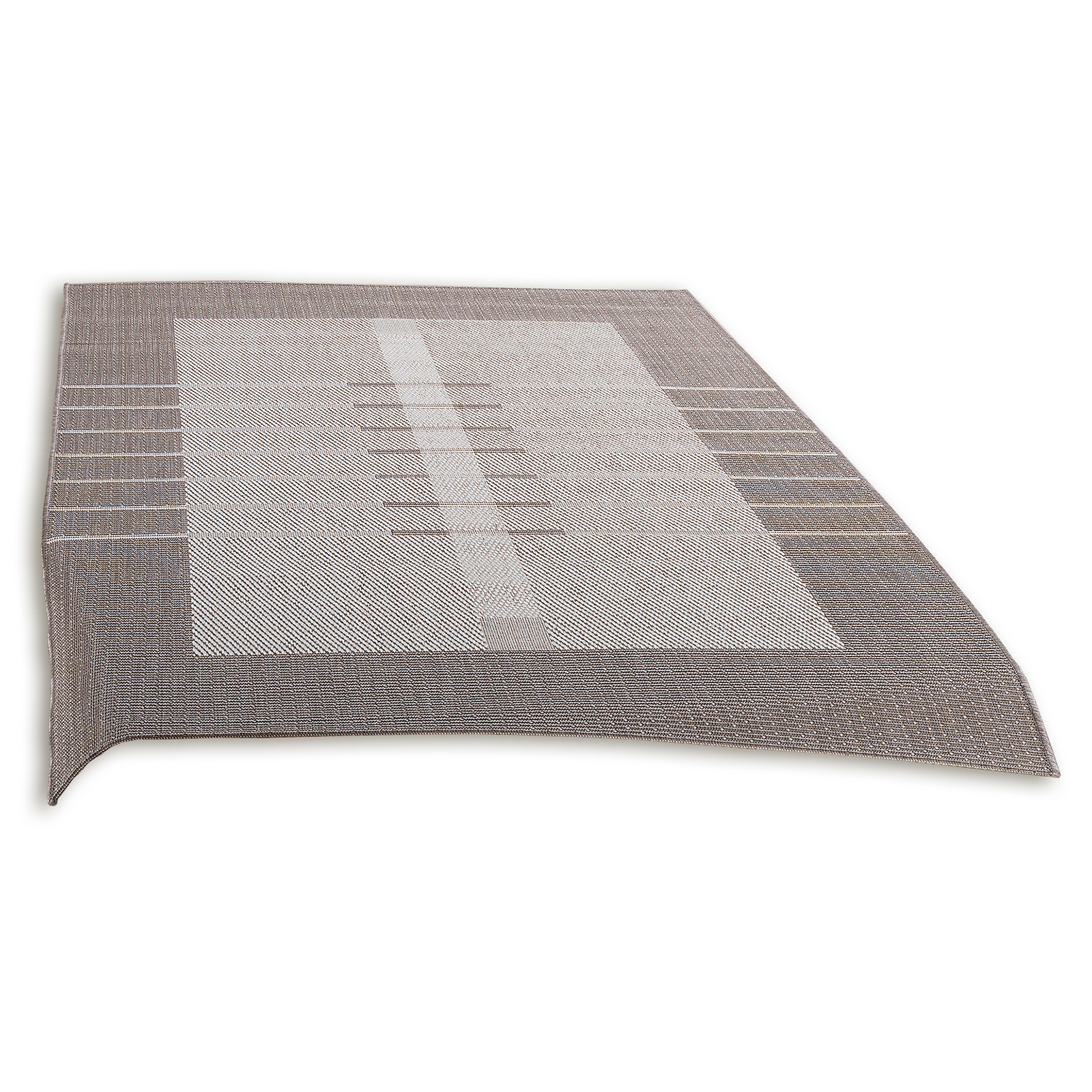 In-/Outdoorteppich - ecru-taupe - 120x170 cm