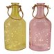 LED-Flasche - sortiert - Glas