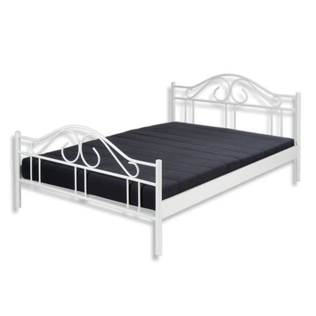 Metallbett KOLOSSEUM 140x200 cm weiß | Bettgestelle | Betten | Möbel
