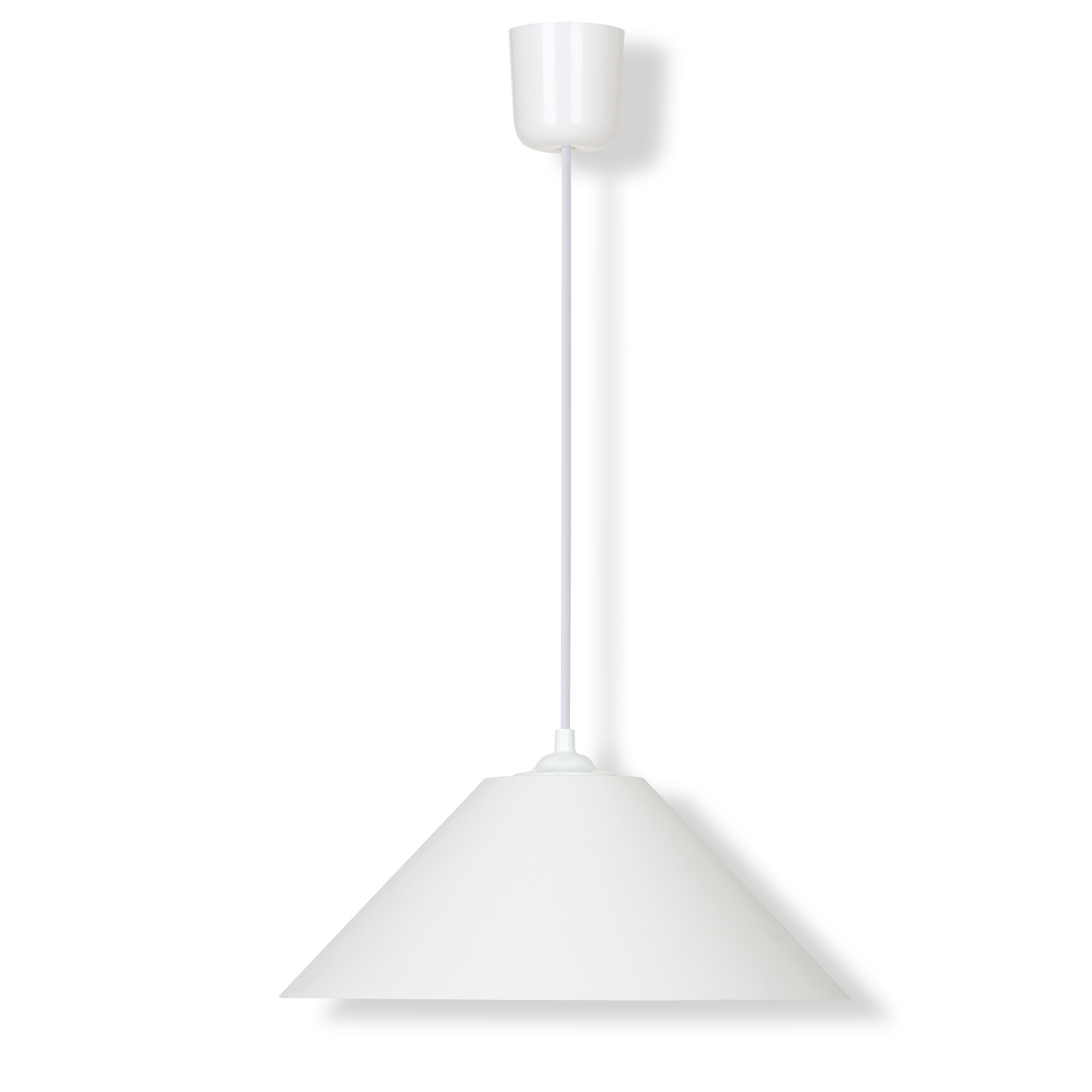 Pendelleuchte - weiß - 31 cm