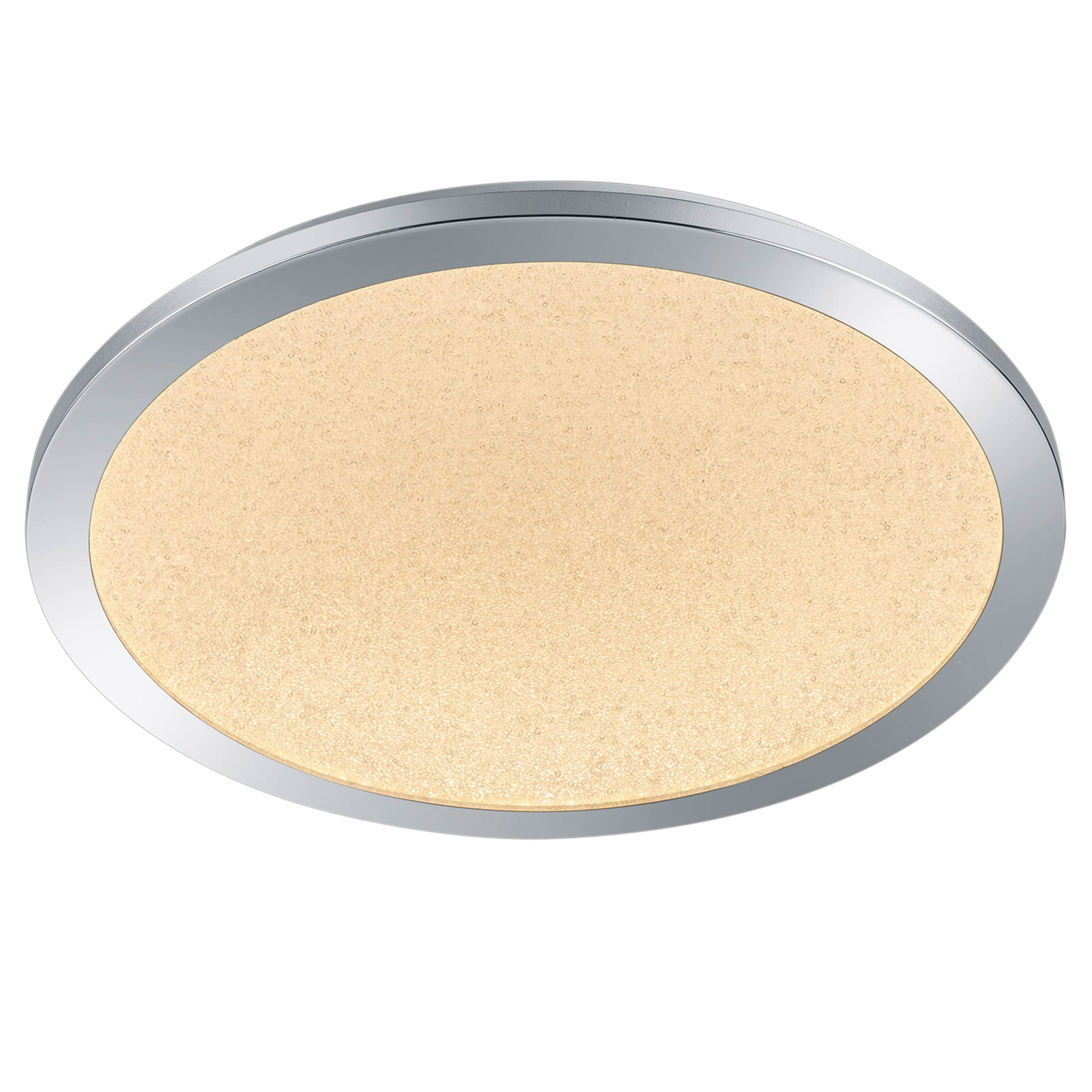 LED-Deckenleuchte - chrom - Switch-Dimmer - Ø 40 cm