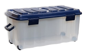 LRRJJ Stapelbar fürKofferraum-Aufbewahrungsbox Zuhause Platzsparender Korb Aufbewahrungsboxen Faltbox Einkaufsbox Klappkiste Einkaufskorb Qualit?ts-Klappbox Kunststoff Box Plastik,Black