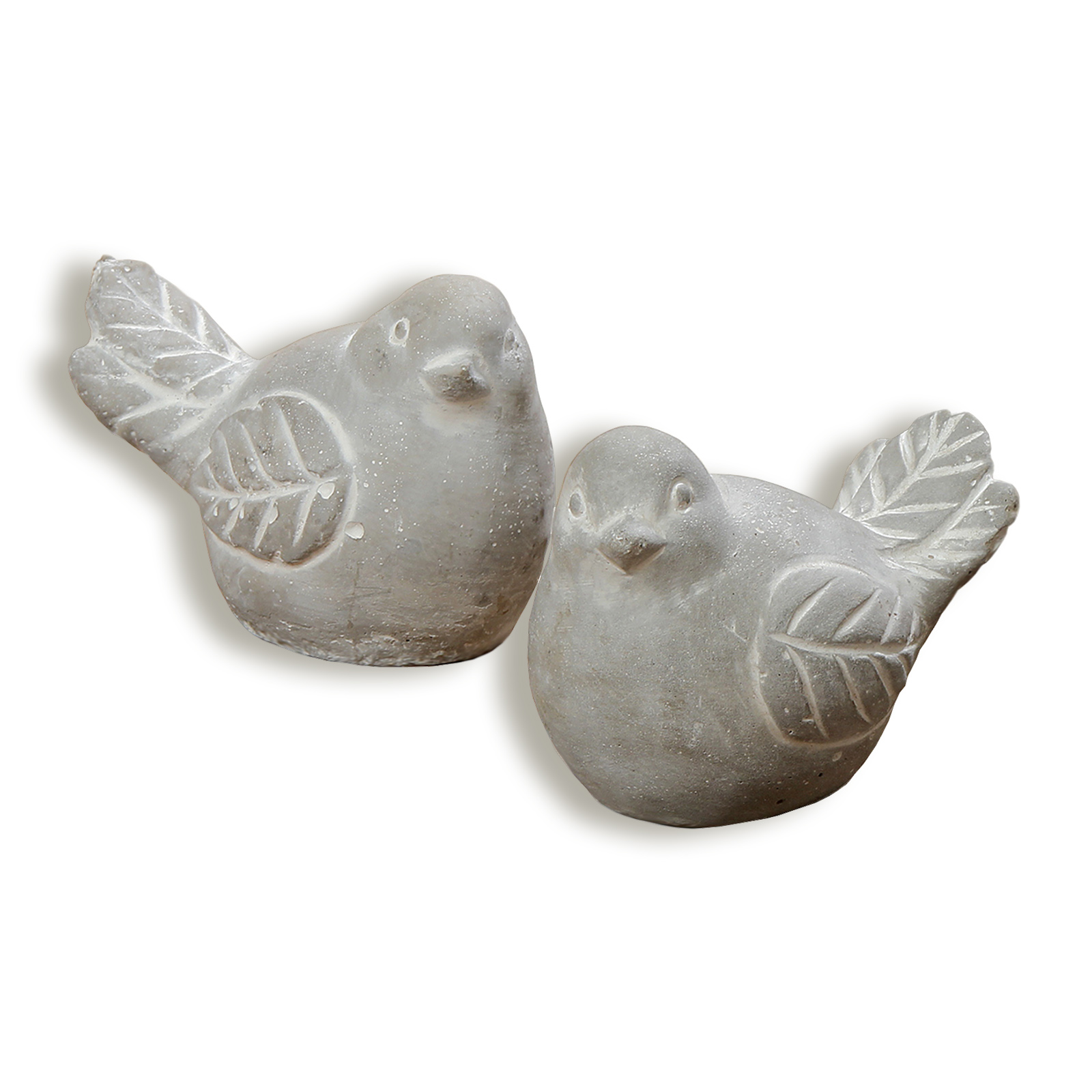 Vogel - Beton - sortierte Ausrichtung - 9 cm