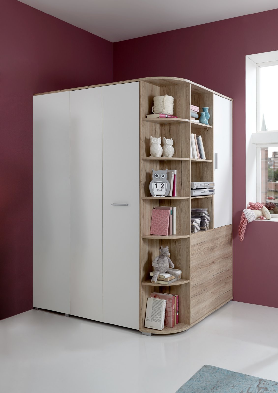 Eckschrank - San Remo Eiche - begehbar Online bei ROLLER kaufen Eckschrank - San Remo Eiche - begehbar Online bei ROLLER kaufen