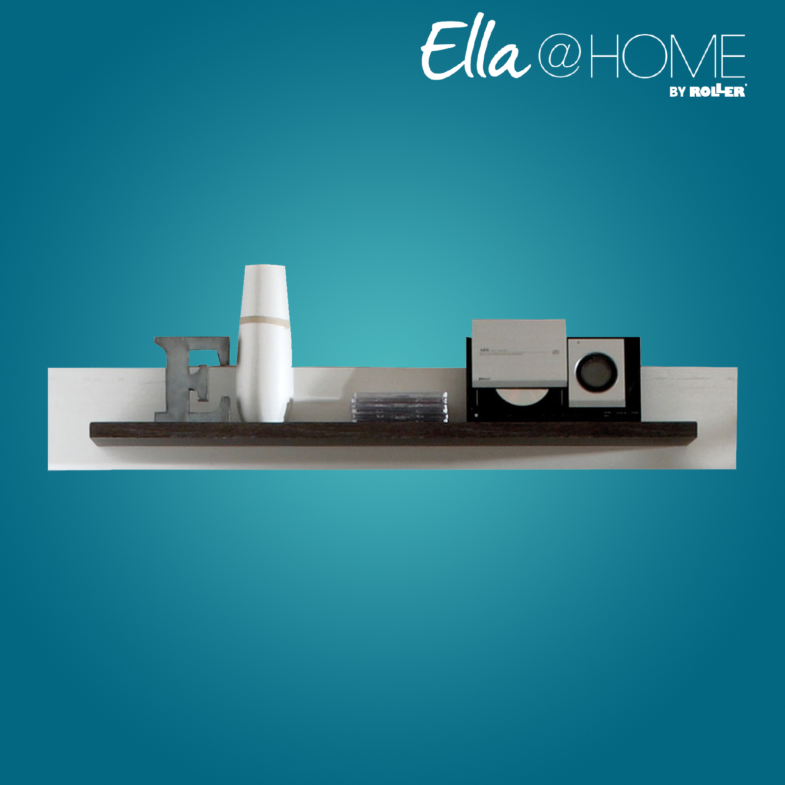 Ella@HOME Wandboard - Pinie weiß-Wenge - 140 cm breit