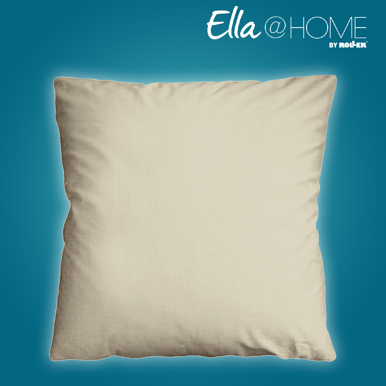 Ella@HOME Dekokissen - natur - 40x40 cm