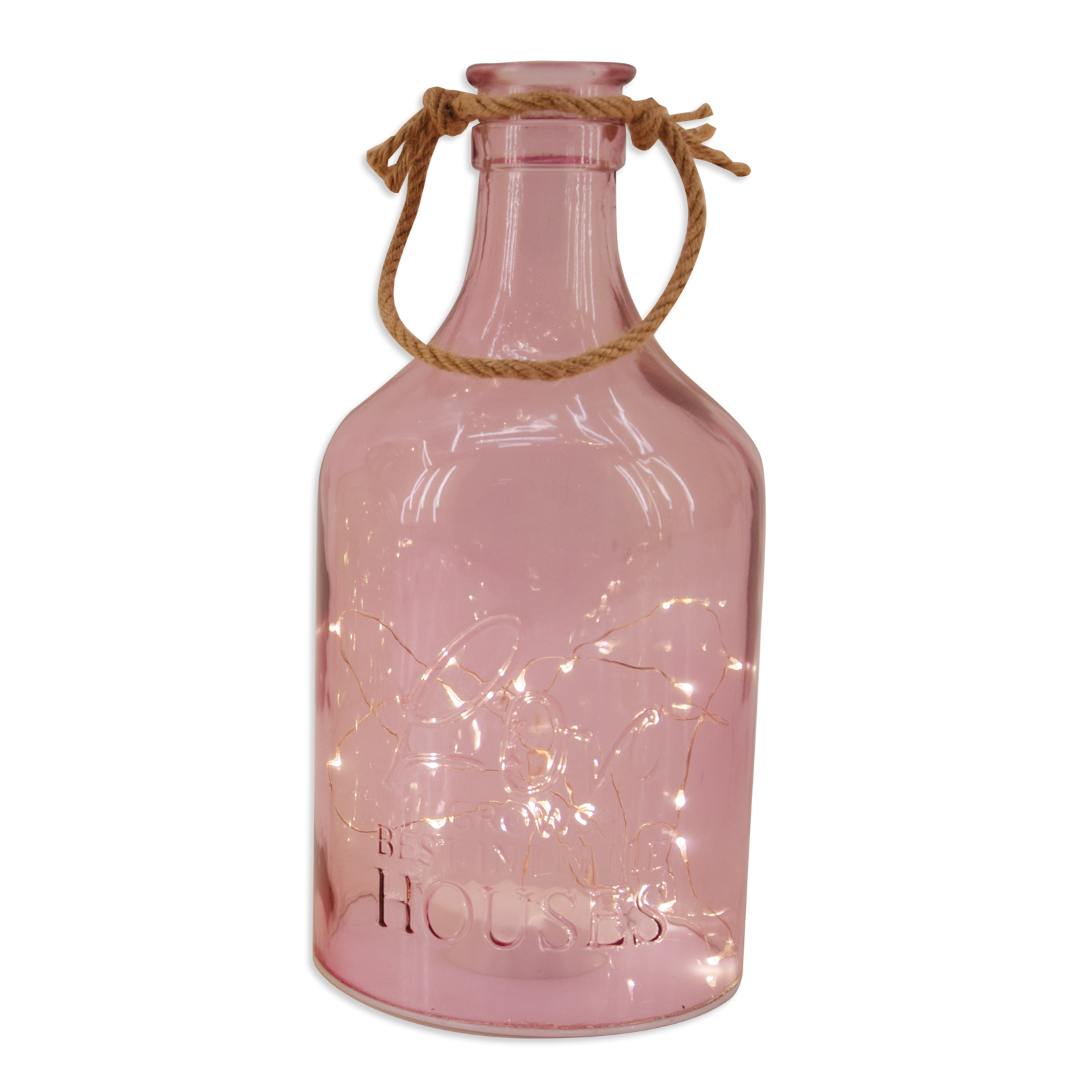 LED-Flasche - sortiert - Glas