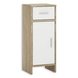 Unterschrank - weiß-Sonoma Eiche - 1 Schubkasten - 32 cm breit
