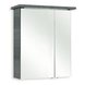 Spiegelschrank - Graphit Struktur - 60 cm