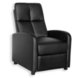 TV-Sessel - schwarz - Federkern - Relaxfunktion