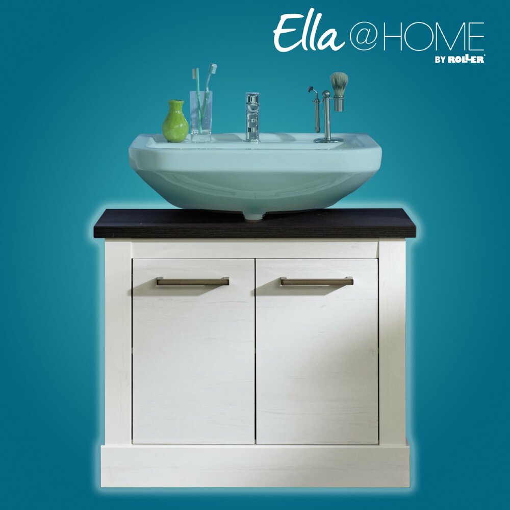 Waschbeckenunterschrank - Pinie weiß-Touchwood - 78 cm breit | Online