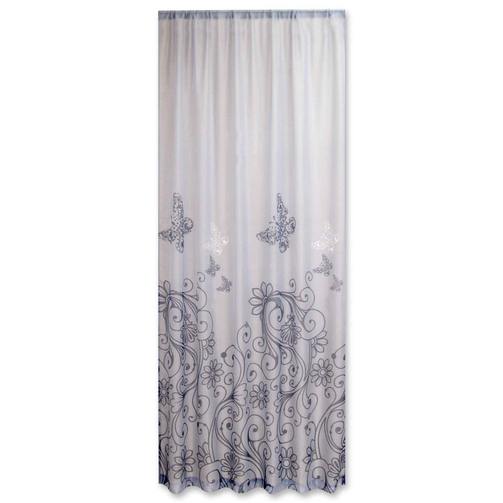 Wende Vorhang Silber 140x235 Cm