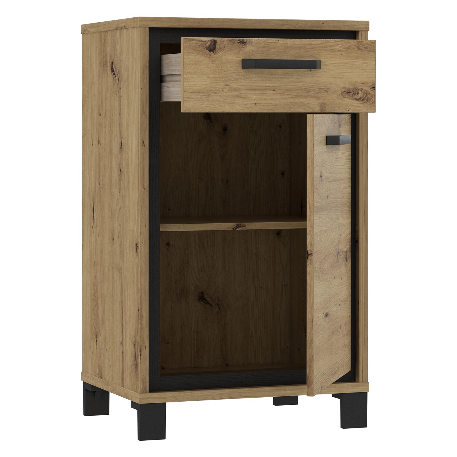 Schuhschrank - Artisan Eiche - 54 cm