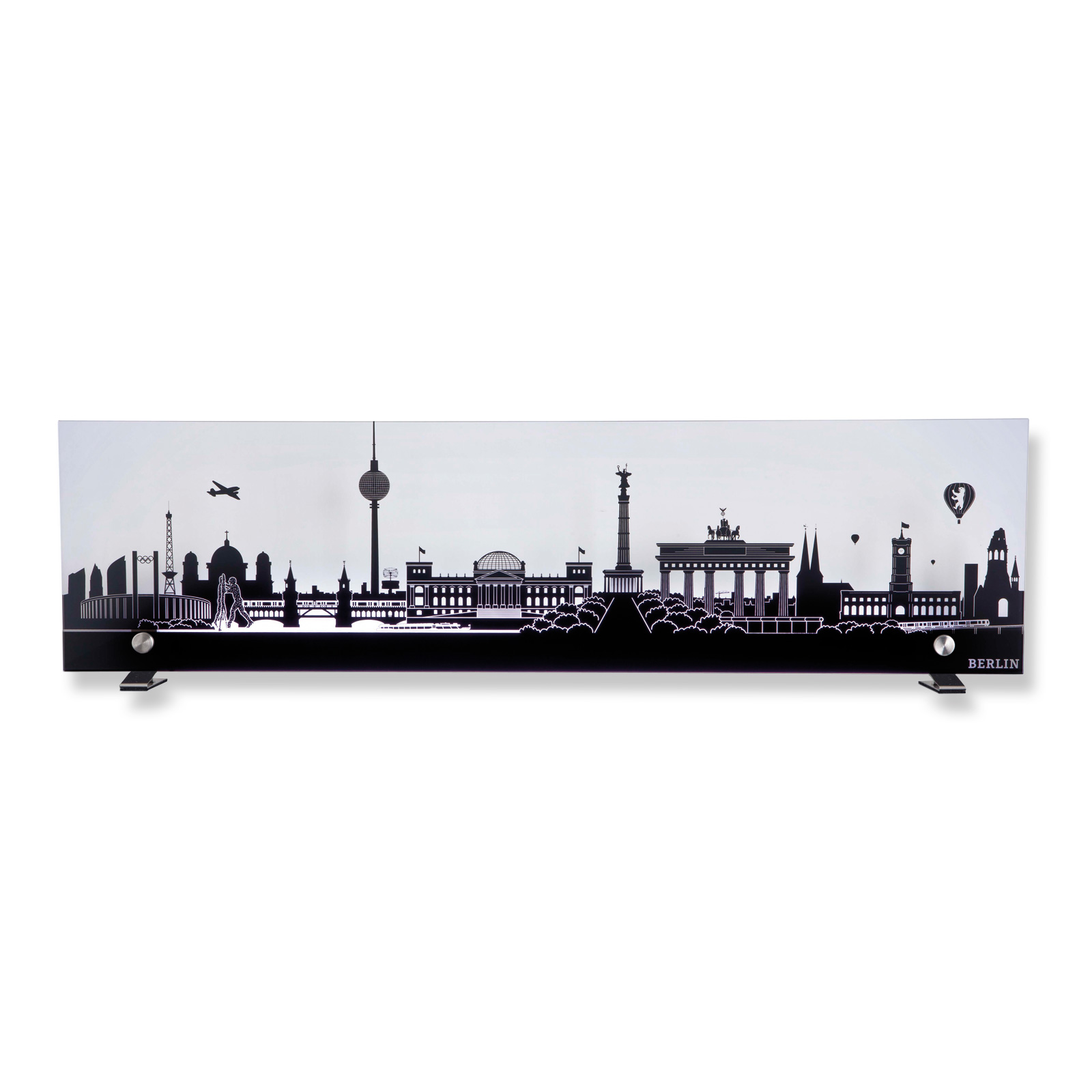 Leuchte - Berlin - Glas - anthrazit