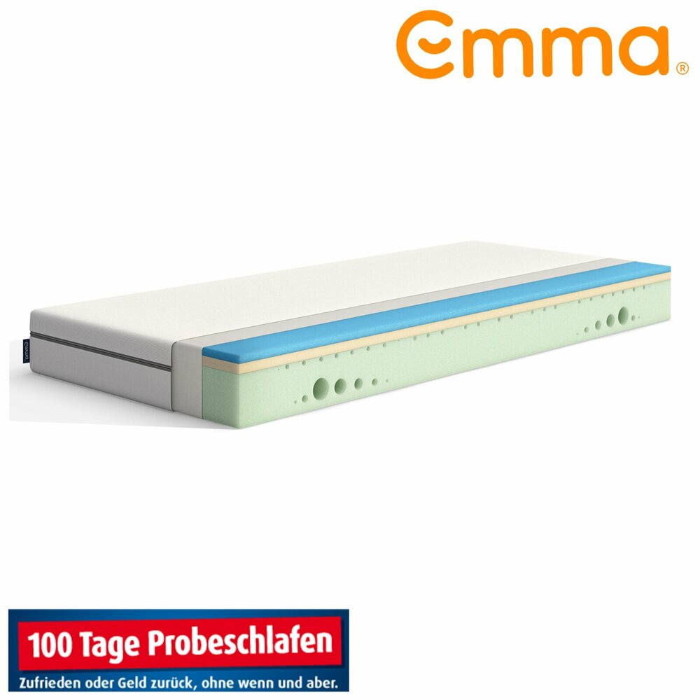 7Zonen Kaltschaummatratze EMMA ONE HART 140x200 cm Online bei ROLLER kaufen