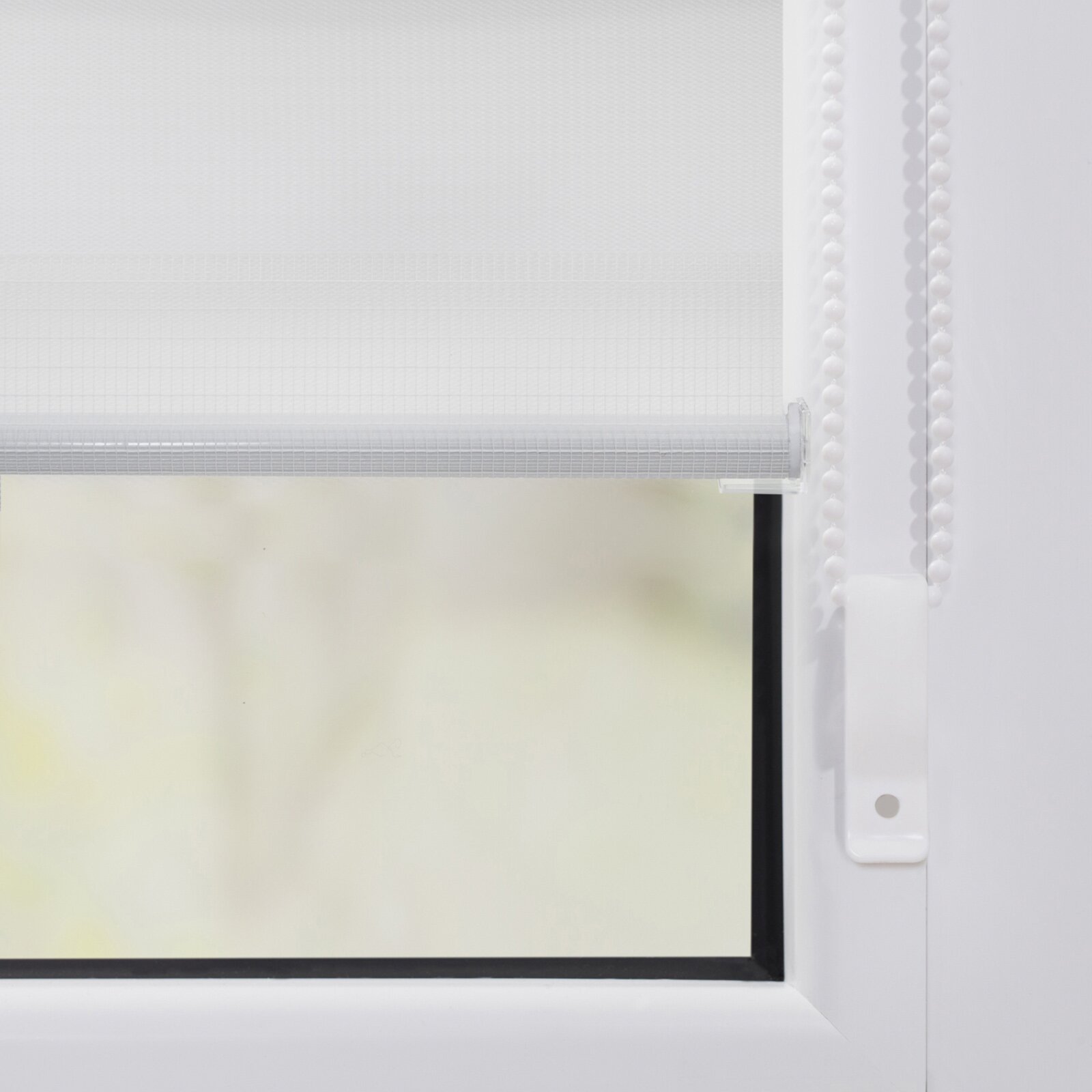 Wohnidee Rollo lichtdurchlässig Weiß 45 cm x 150 cm kaufen bei OBI