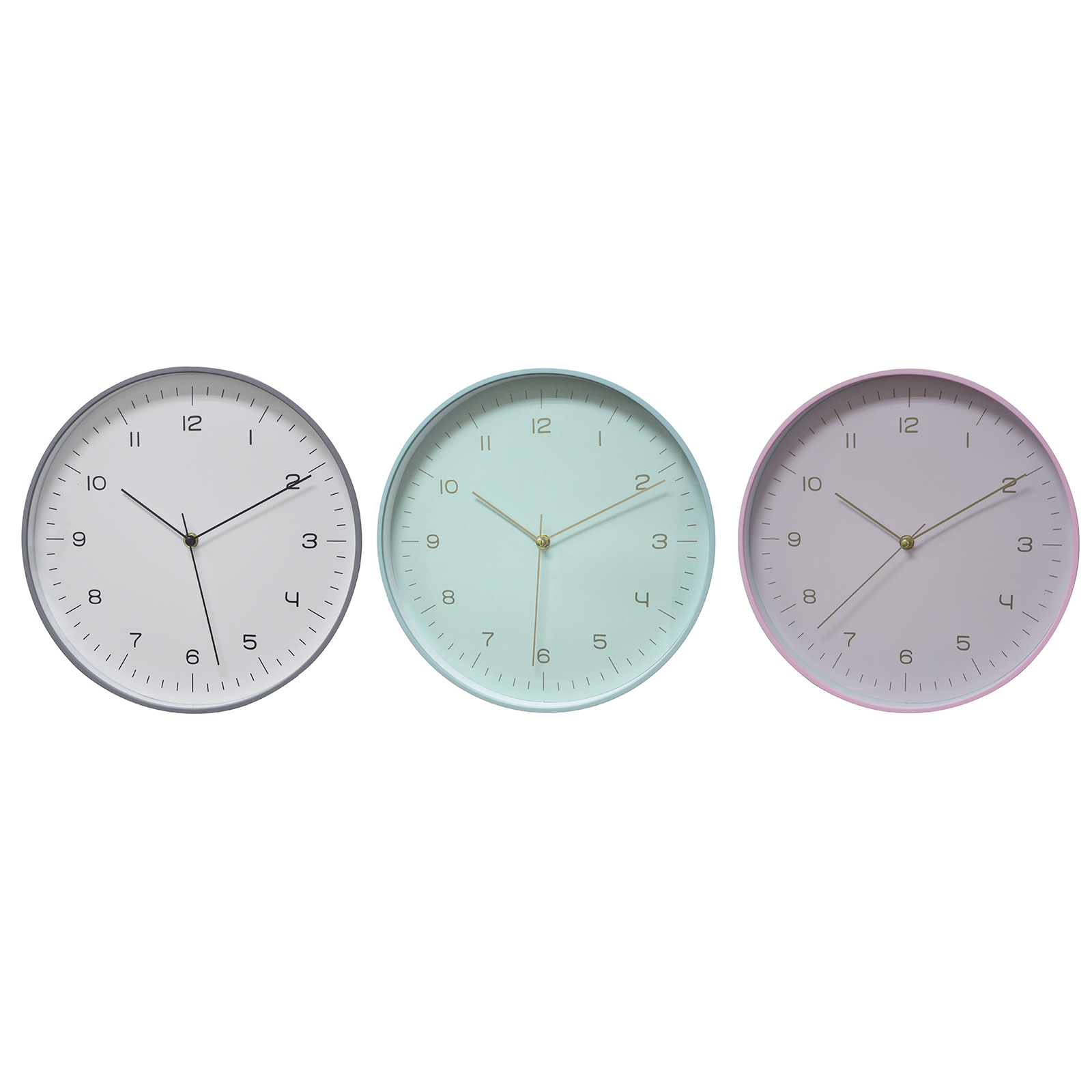 Wanduhr - sortierte Farben - Ø 31 cm