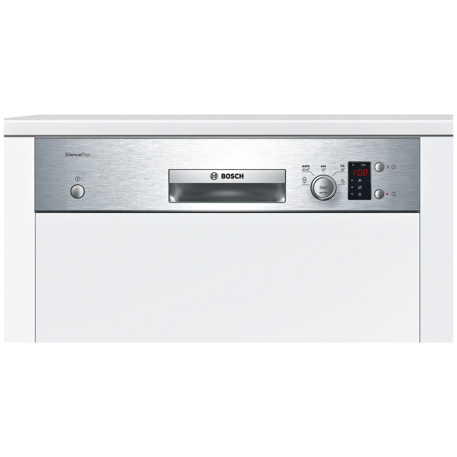 BOSCH Einbau-Geschirrspüler SMI25AS00E - silber - A+