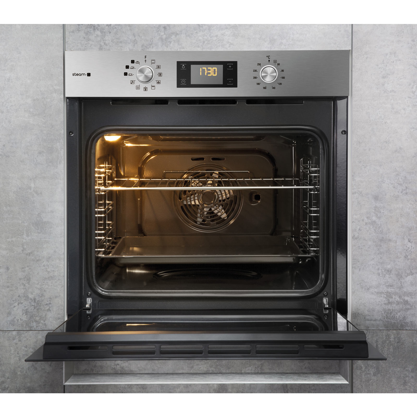 BAUKNECHT Einbau-Backofen BAK3S KN8V IN - A+