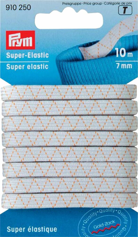 Elastic Gummiband SUPER - weiß - 10 m | Online bei ROLLER kaufen