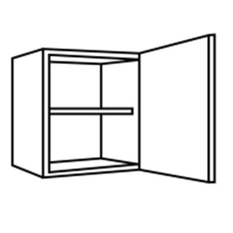Hänger - weiß - 50 cm breit