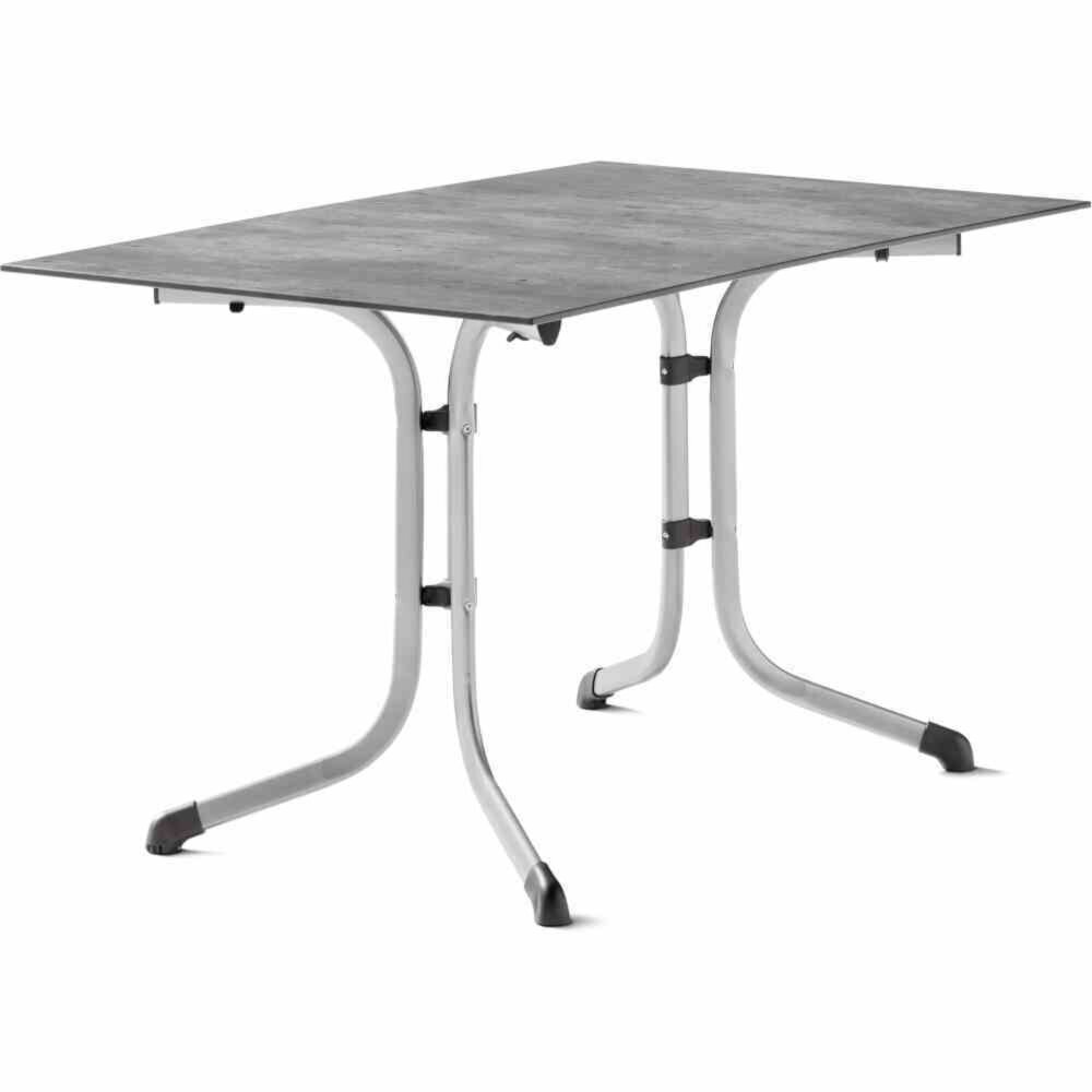 Klapptisch POLYTEC graphit BetonOptik 120x80 cm Online bei