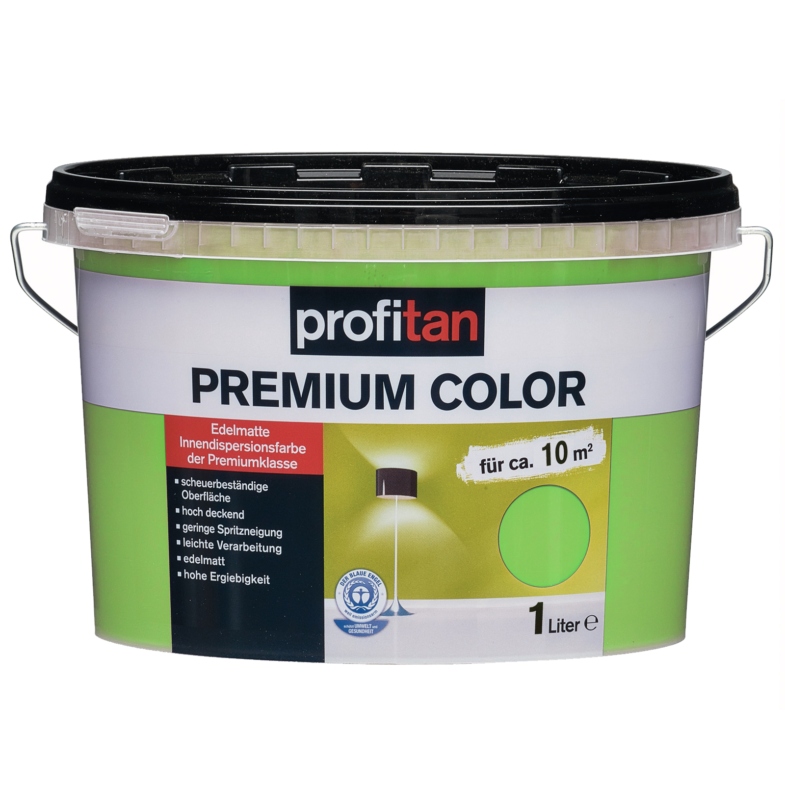 profitan Wandfarbe Premium Color - lemon tree edelmatt - 1 Liter